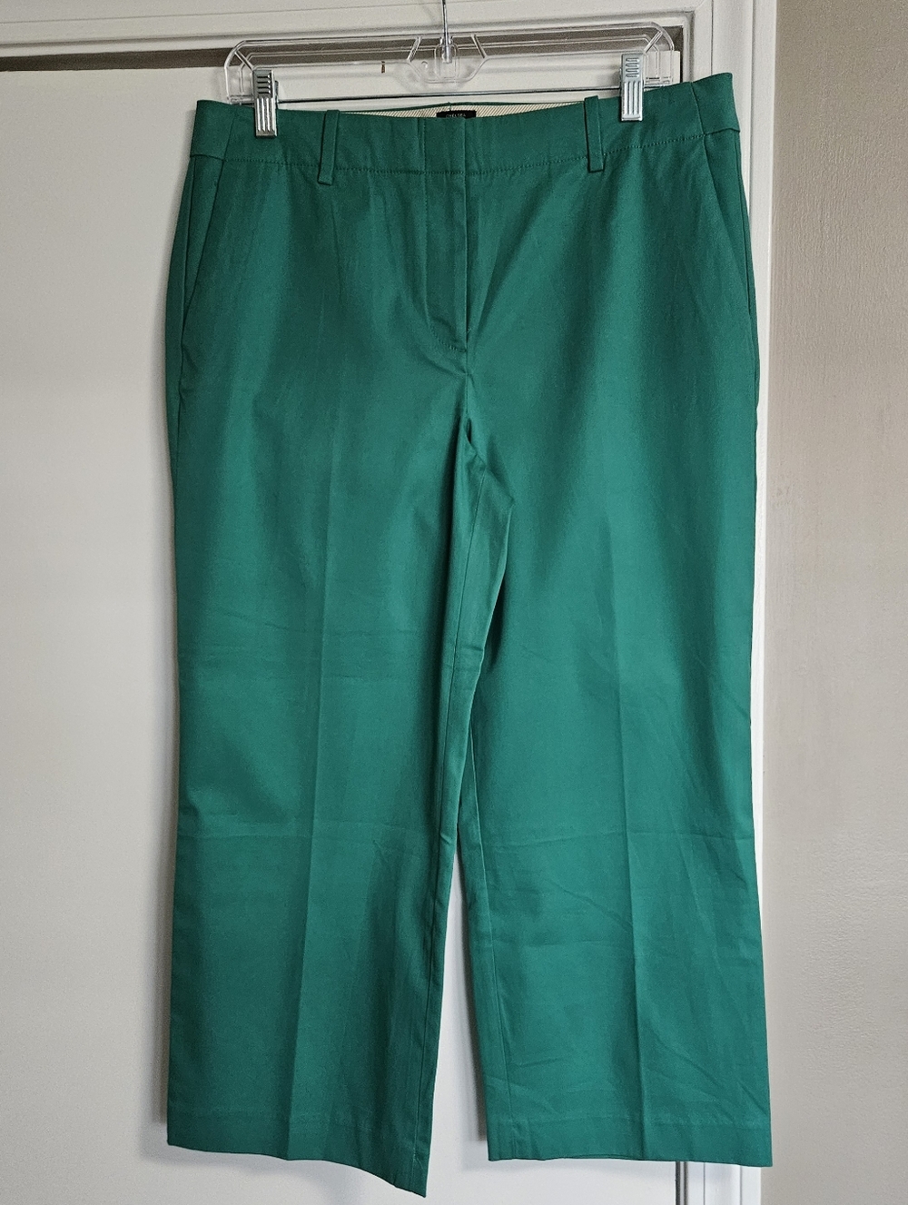 Talbots Cropped Flat Front Chelsea Pants Size 10